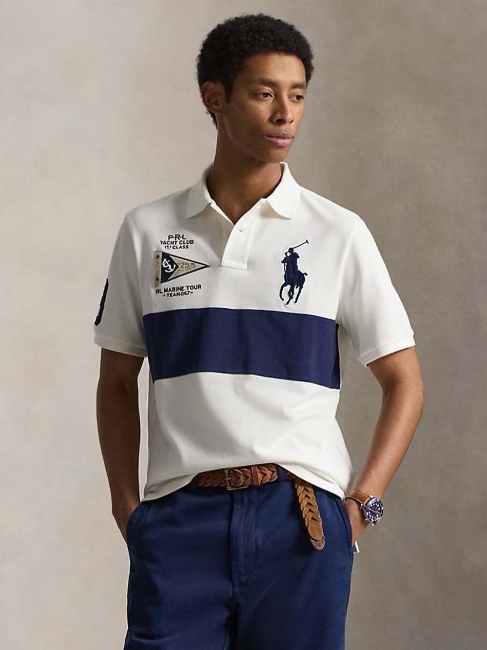 Polo Ralph Lauren
Classic Fit Big Pony Mesh Polo Shirt
